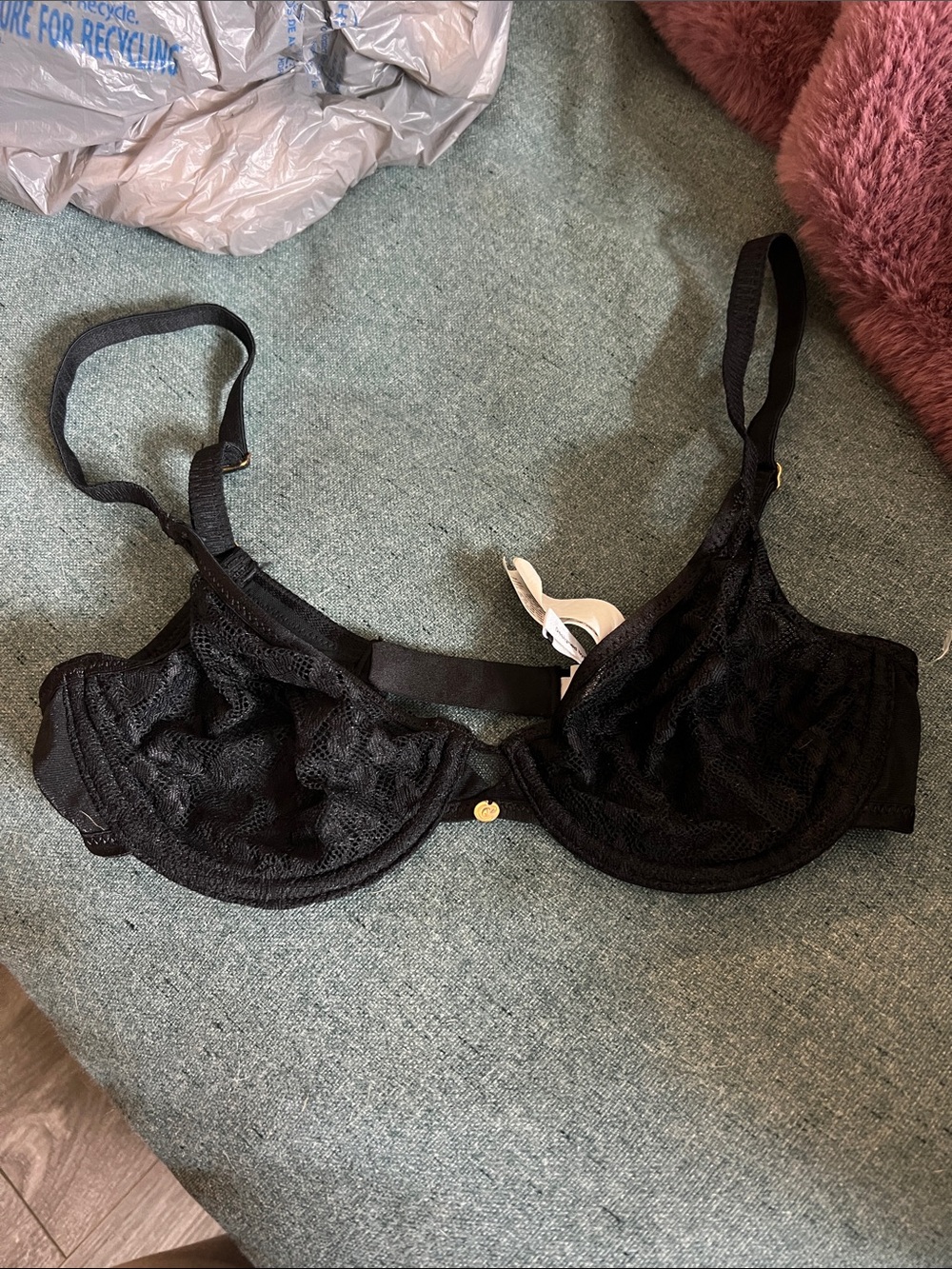 Chantelle Black Lace Underwire Bra